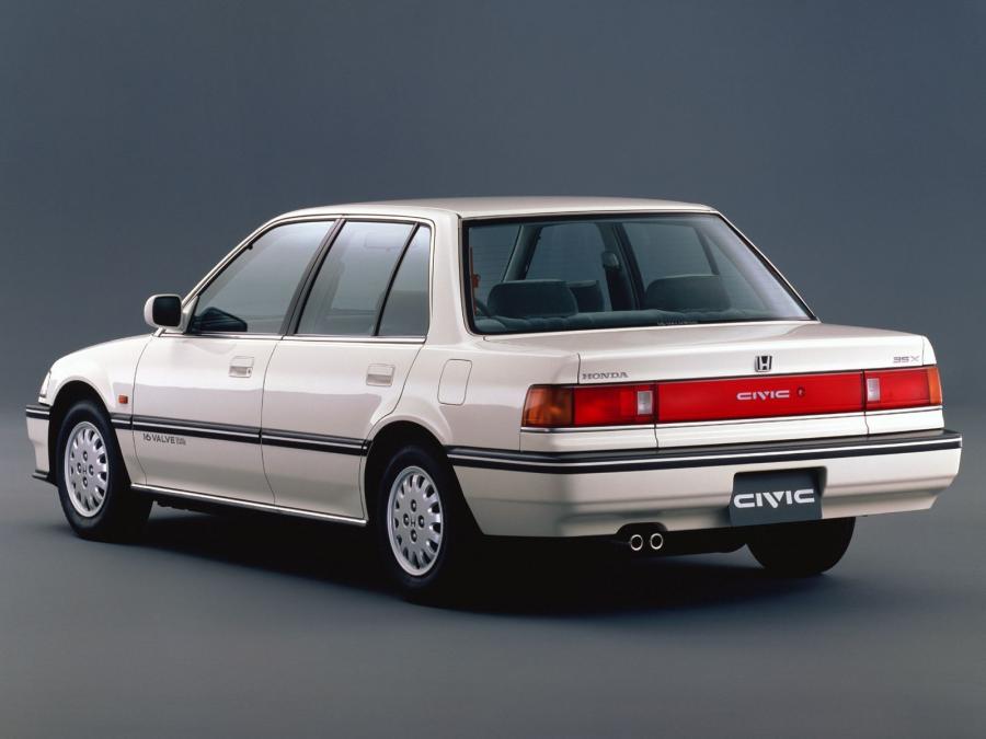 Honda Civic Sedan 1987 года  (JP) (фото 2 из 5)